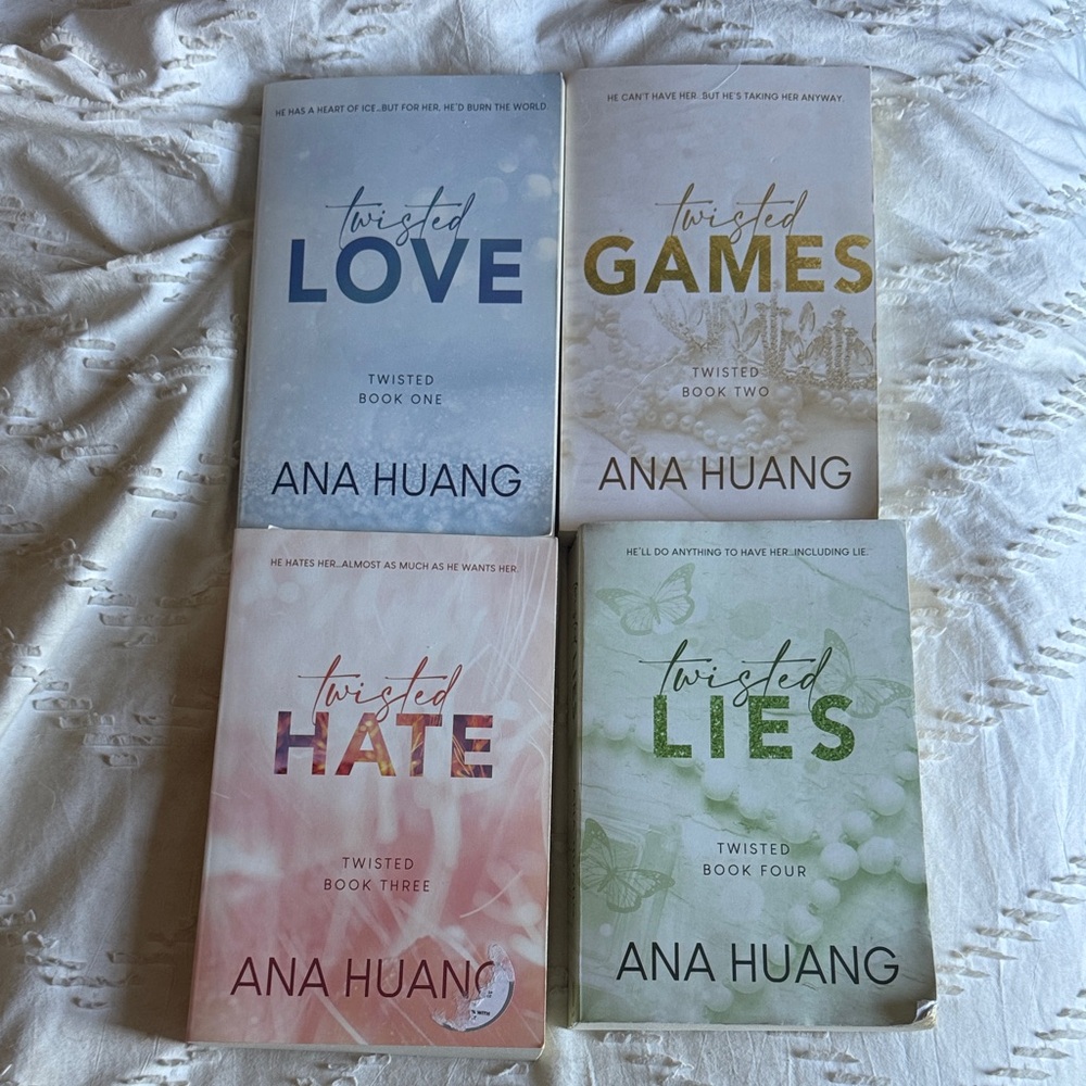 Twisted Series Boxed Set by – Blue, Gold, Pink & Green Covers